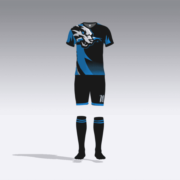 LIGHTNIN BOLT WOLF BLU