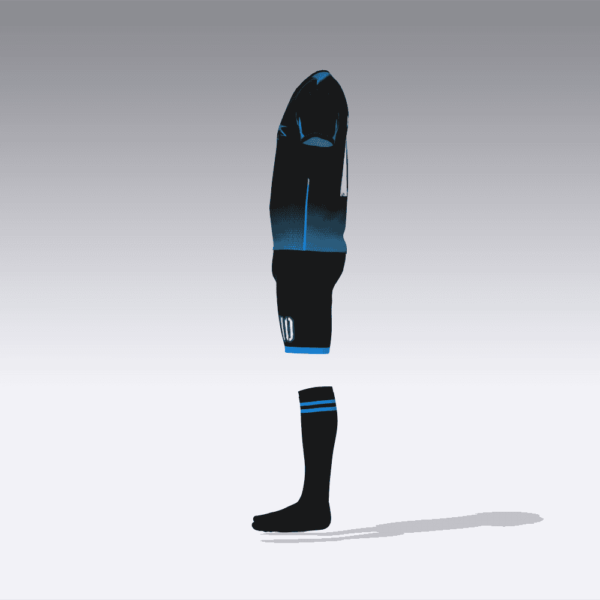 LIGHTNIN BOLT WOLF BLU